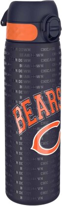 NFL - Chicago Bears - Auslaufsichere schlanke Wasserflasche, Edelstahl, 600ml