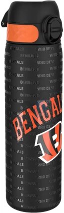 NFL - Cincinnati Bengals - Auslaufsichere schlanke Wasserflasche, Edelstahl, 600ml