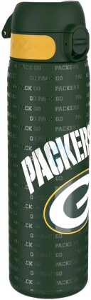 NFL - Green Bay Packers - Auslaufsichere schlanke Wasserflasche, Edelstahl, 600ml
