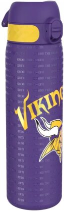 NFL - Minnesota Vikings - Auslaufsichere schlanke Wasserflasche, Edelstahl, 600ml