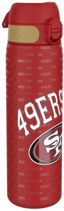 NFL - San Francisco 49ers - Rot - Auslaufsichere schlanke Wasserflasche, Edelstahl, 600ml