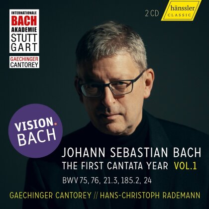 Johann Sebastian Bach (1685-1750), Hans-Christoph Rademann & Gaechinger Cantorey - The First Cantata Year - Vol.1 (2 CDs)