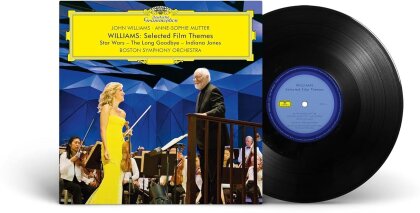 Boston Symphony Orchestra, John Williams (*1932) (Komponist/Dirigent), John Williams (*1932) (Komponist/Dirigent) & Anne-Sophie Mutter - Selected Film Themes (2023 Reissue, Édition Limitée, LP)