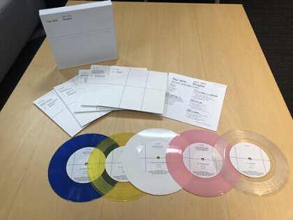 The 1975 - (2013-2023) Singles (First Pressing Edition, Japan Edition, Limited Edition, 5 Color Vinyl, 5 7" Singles)