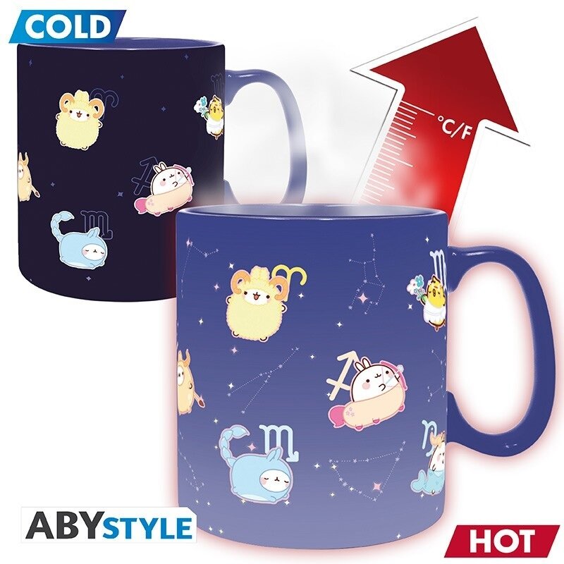 Mug - Thermo Réactif - Astrologie - Molang - 460 ml