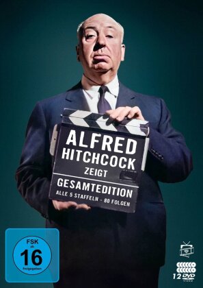 Alfred Hitchcock zeigt - Staffel 1-5 (Complete edition, 12 DVDs)