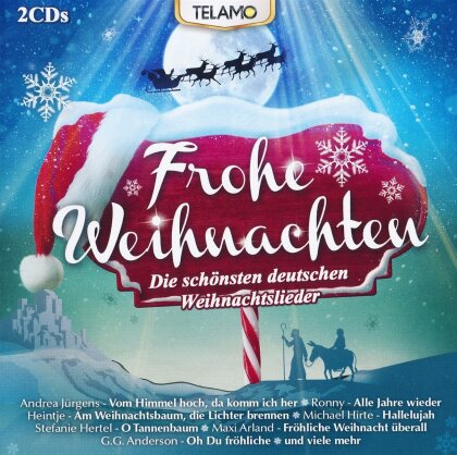 Die schönsten deutschen Weihnachtslieder (Telamo, 2 CDs)