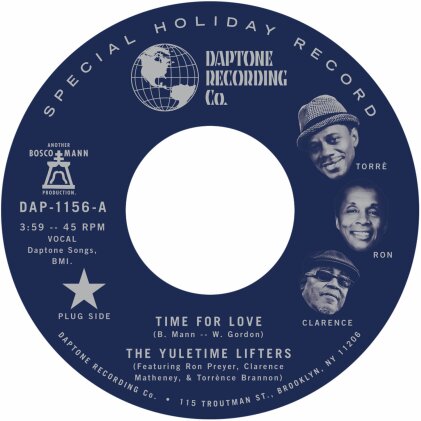 The Yuletime Lifters - Time For Love b/w Instrumental (7" Single)