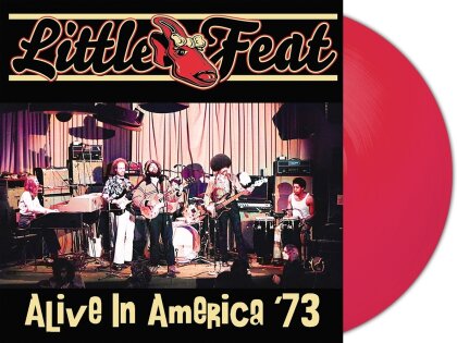 Little Feat - Alive In America '73 (Gatefold, Renaissance, Red Vinyl, 3 LPs)