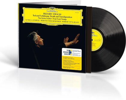 Richard Strauss (1864-1949), Herbert von Karajan, Gundula Janowitz & Berliner Philharmoniker - Tod Und Verklärung Op.24 / Vier Letzte Lieder (The Original Source Series, Édition Limitée, LP)