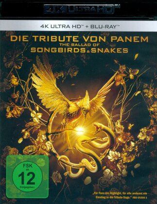 Die Tribute von Panem - The Ballad of Songbirds & Snakes (2023) (4K Ultra HD + Blu-ray)