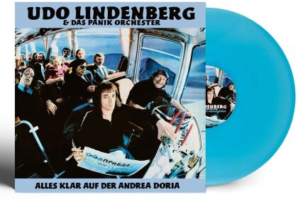 Udo Lindenberg - Alles Klar Auf Der Andrea Doria (2023 Reissue, Warner, Édition 50ème Anniversaire, Édition Limitée, Himmelblaues Vinyl, LP)