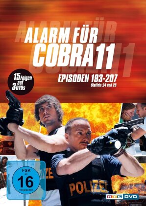 Alarm für Cobra 11 - Staffel 24 & 25 (Riedizione, 3 DVD)