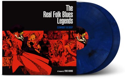 The Seatbelts - Cowboy Bebop: The Real Folk Blues Legends (Dark Blue Marbled Vinyl, 2 LPs)