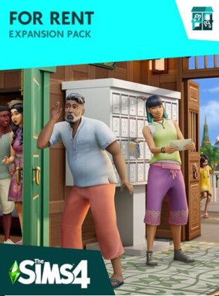 EA Sims 4 Addon EP15 FOR RENT - Zu vermieten - Erweiterungspack (Code in a Box)