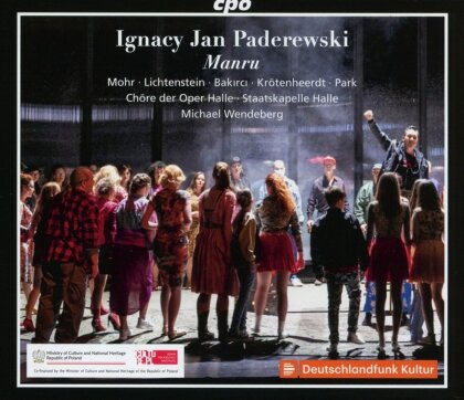 Staatskapelle Halle, Ignaz Jan Paderewski (1860-1941) & Michael Wendeberg - Manru (2 CD)
