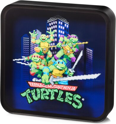 Offizielle Teenage Mutant Ninja Turtles Plexiglas Tischlampe / Wandleuchte