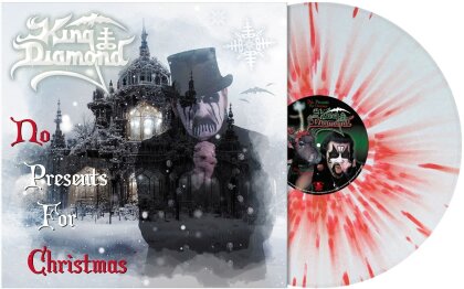 King Diamond - No Presents For Christmas (2023 Reissue, Sony, European Edition, Limited Edition, Red/White Splatter Vinyl, LP)