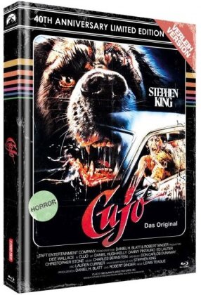 Cujo (1983) (Cover J, Director's Cut, Édition Limitée 40ème Anniversaire, Mediabook, 2 Blu-ray)