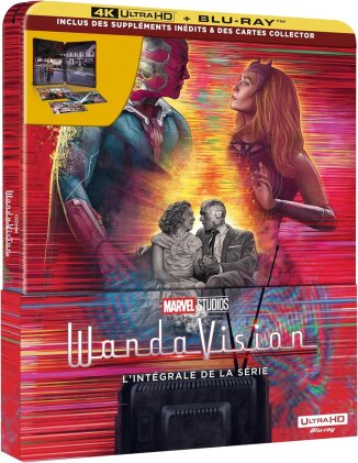 WandaVision - Série intégrale (Édition Limitée, Steelbook, 2 4K Ultra HDs + 2 Blu-ray)