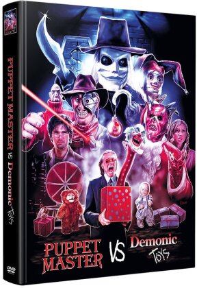 Puppet Master vs. Demonic Toys (2004) (Wattiert, Limited Edition, Mediabook, 2 DVDs)