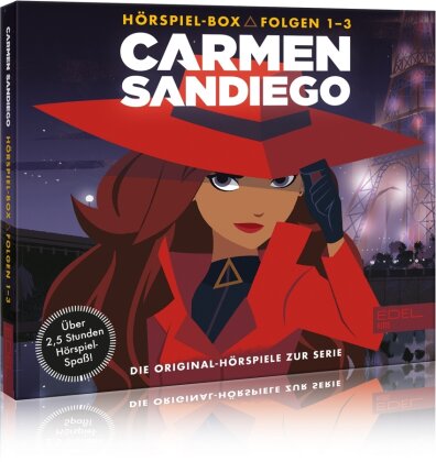 Carmen Sandiego - Sandiego, Carmen Hörspiel-Box, Folge 1-3 (3 CDs)
