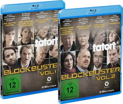 Tatort - Blockbuster - Vol. 1 & 2 (4 Blu-rays)