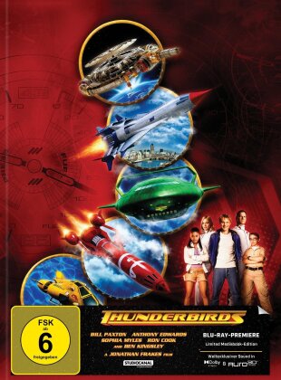 Thunderbirds (2004) (Cover C, Edizione Limitata, Mediabook, 2 Blu-ray)