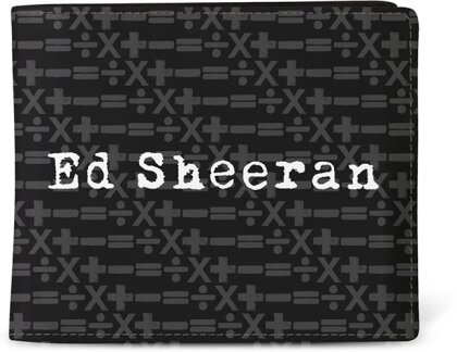 Ed Sheeran: Symbols Pattern - Premium Wallet