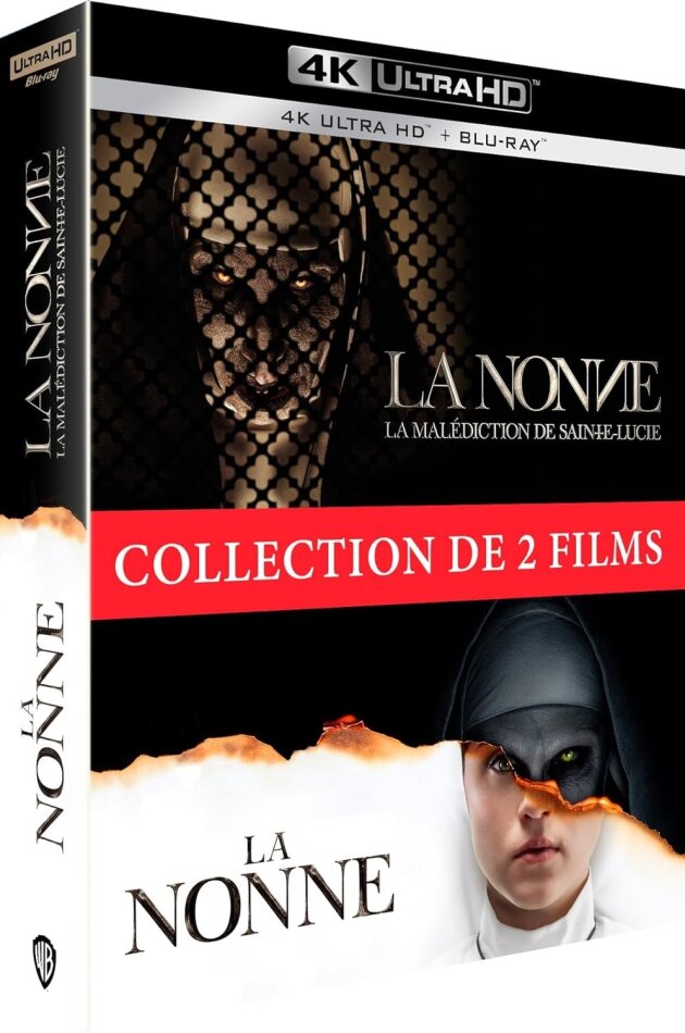 La Nonne (2018) / La Nonne : La malédiction de Sainte-Lucie (2023) (2 4K Ultra HDs + 2 Blu-ray)