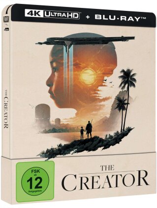 The Creator (2023) (Limited Edition, Steelbook, 4K Ultra HD + Blu-ray)