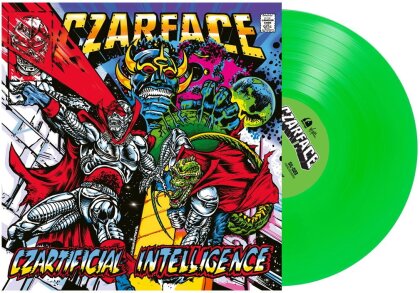 Czarface (Inspectah Deck & 7L & Esoteric) - Czartificial Intelligence (Indie Exclusive, HHV Version, Édition Limitée, Green Vinyl, LP)