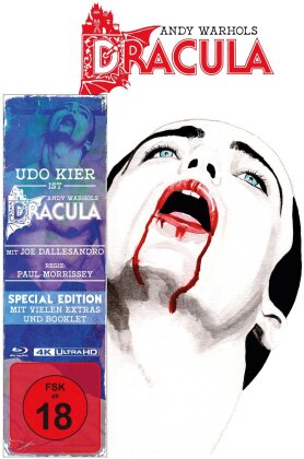 Andy Warhols Dracula (1974) (Cover B, Édition Collector Spéciale, Mediabook, 4K Ultra HD + 2 Blu-ray)