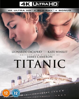 Titanic (1997) (Version Remasterisée, 4K Ultra HD + 2 Blu-ray)