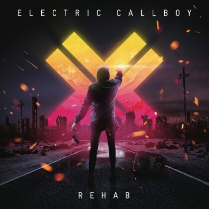 Electric Callboy - Rehab (2023 Reissue, neon pink-black splattered vinyl, LP)