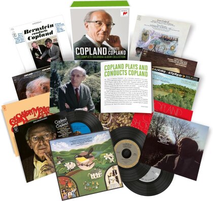 Kanji Ishimaru, Aaron Copland (1900-1990), Aaron Copland (1900-1990) & The London Symphony Orchestra - Copland Conducts Copland (2024 Reissue, Sony Classical, 20 CD)