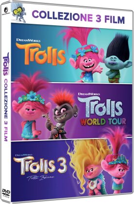 Trolls 1-3 - Collezione 3 Film (3 DVD)