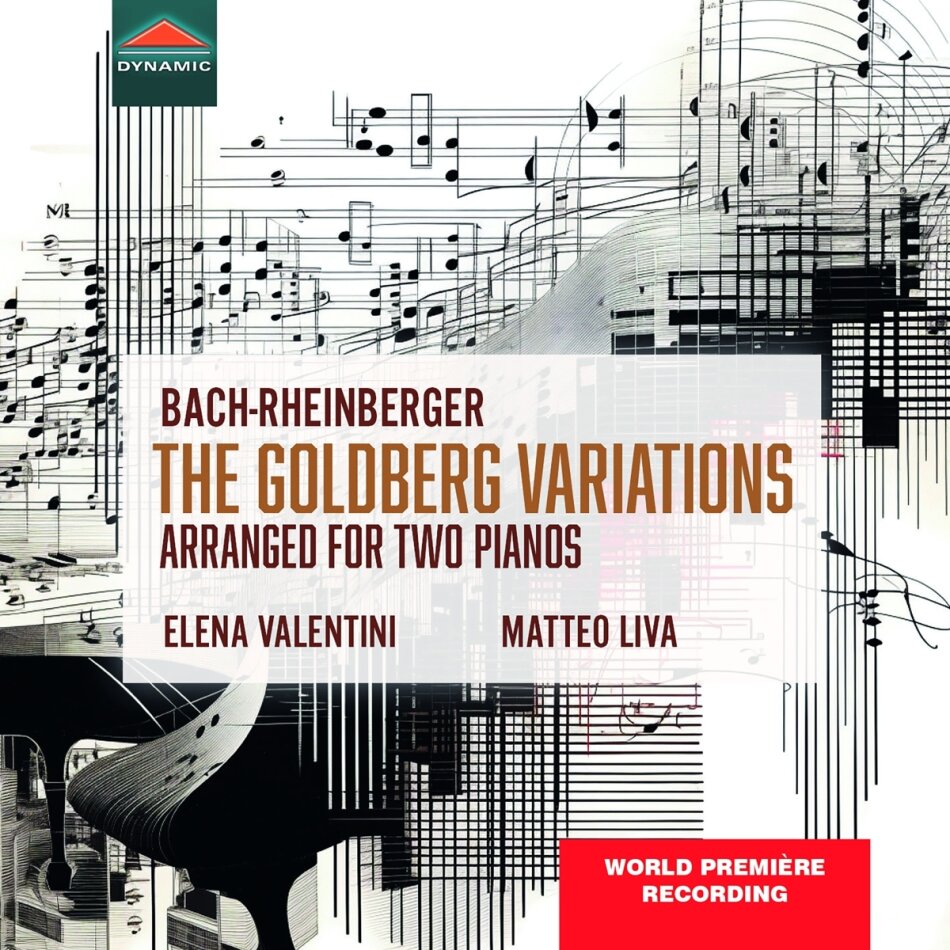 Elena Valentini, Liva Matteo & Johann Sebastian Bach (1685-1750) - The Goldberg Variations arranged for two pianos