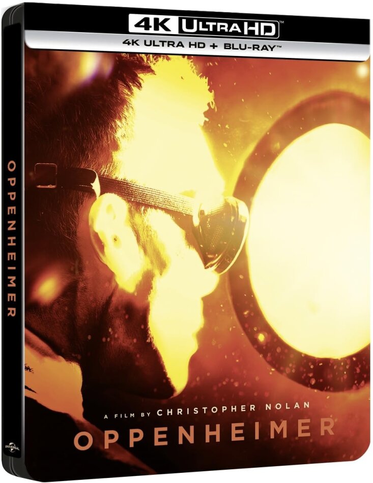 Oppenheimer (2023) (Cover 2, Edizione Limitata, Steelbook, 4K Ultra HD + 2 Blu-ray)