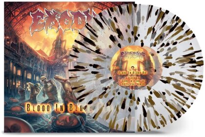 Exodus - Blood In Blood Out (2024 Reissue, Nuclear Blast, Limited Edition, Clear Gold Black Splatter Vinyl, 2 LPs)