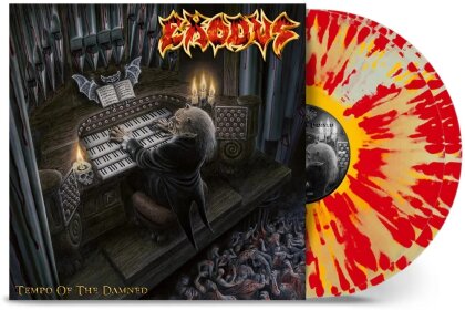 Exodus - Tempo Of The Damned (2024 Reissue, Nuclear Blast, Limited Edition, Natural Yellow Red Splatter Vinyl, 2 LPs)