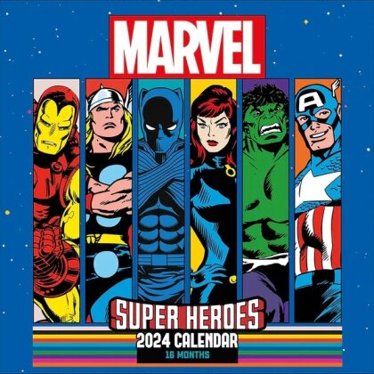 Marvel 2024 - 30x30 Square Calendar