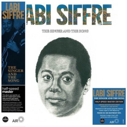 Labi Siffre - Singer And The Song (2024 Reissue, Black Vinyl, Half Speed Mastering, Star Signed, Demon Records, LP)