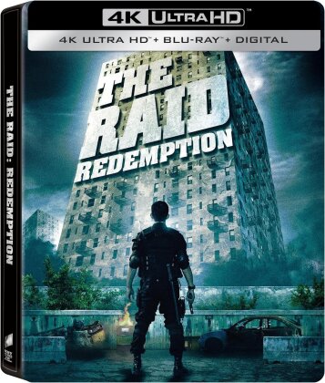 The Raid - Redemption (2011) (Édition Limitée, Steelbook, 4K Ultra HD + Blu-ray)