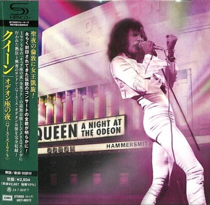 Queen - Night At Odeon (2024 Reissue, SHM CD, Japanese Mini-LP Sleeve, Japan Edition, Limited Edition)