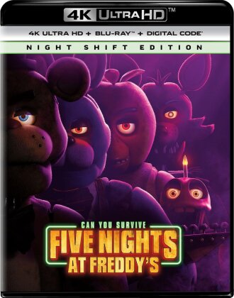 Five Nights at Freddy's (2023) (Night Shift Edition, 4K Ultra HD + Blu-ray)