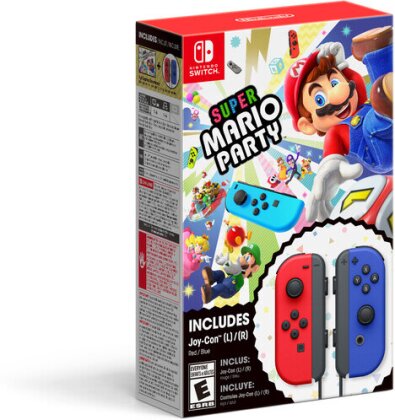 Super Mario Party + Red & Blue Joy-Con Bundle