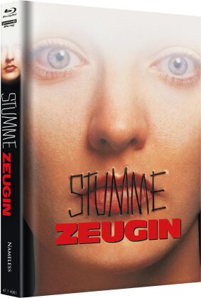 Stumme Zeugin (1995) (Cover A, Limited Edition, Mediabook, 4K Ultra HD + Blu-ray)