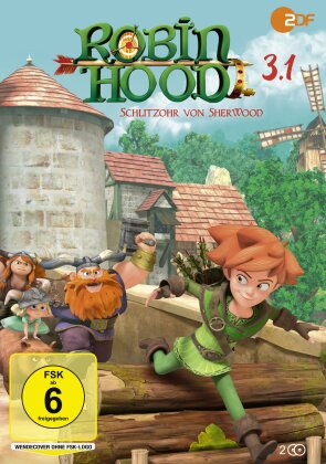 Robin Hood - Schlitzohr von Sherwood - Staffel 3.1 (2 DVD)