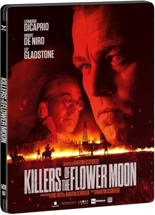 Killers of the Flower Moon (2023) (Edizione Limitata, Steelbook, 4K Ultra HD + Blu-ray)